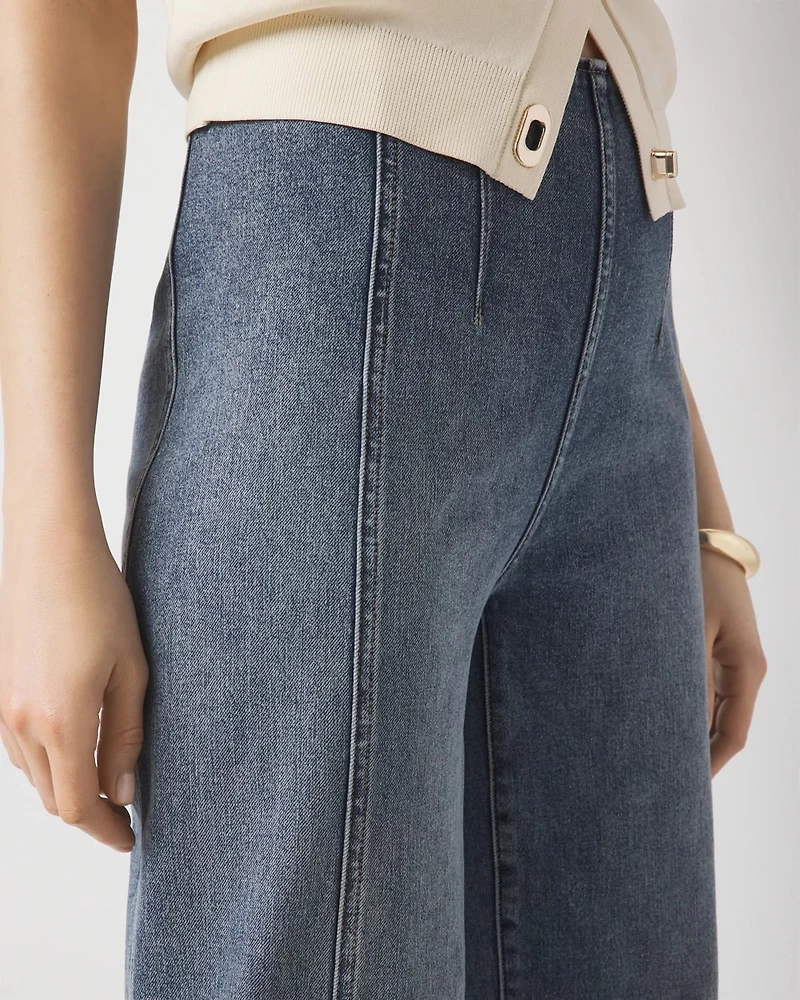 Extra High-Rise Wide Leg Cropped Jean