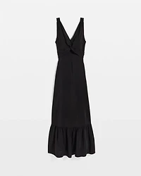 Tie-Back Maxi Dress