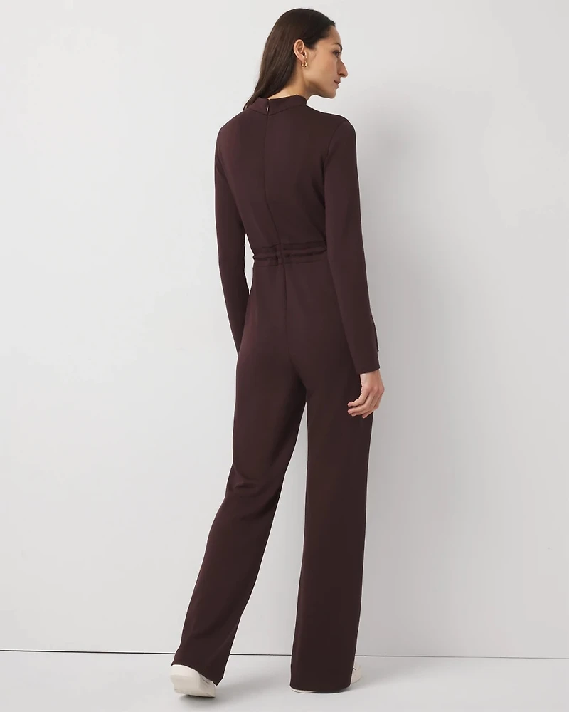 Mockneck Jumpsuit
