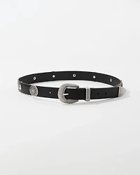 Western Denim Belt