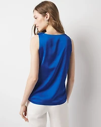 Satin Draped Shell