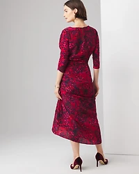 Ruched Midi Dress