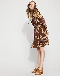 Floral Blouson Dress