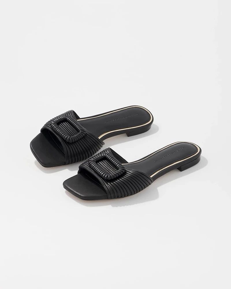 Modern Strappy Slide
