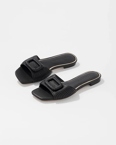 Modern Strappy Slide