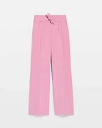 WHBM® Petite Belted Luna Wide Leg Trousers