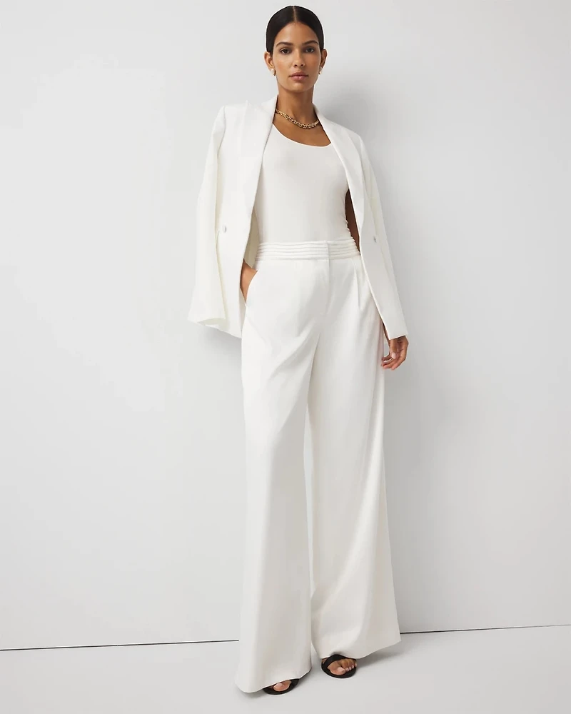 Satin Ultra Wide Leg Pant