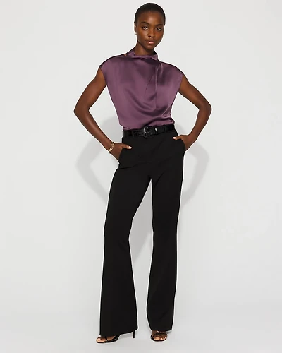 Petite High-Rise Piper Flare Pant