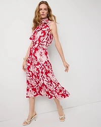 Tiered Midi Skirt
