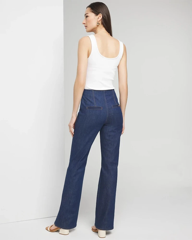 Extra High-Rise Sculpt Denim Trouser