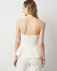 Halter Neck Bustier Top