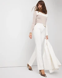 Double Weave Zoey Straight Pant