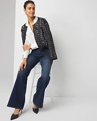 Trapunto Jacquard Stitched Shirt