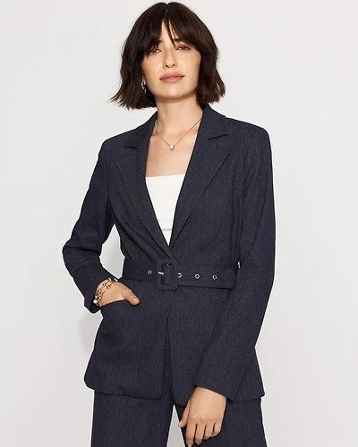 Belted Blazer
