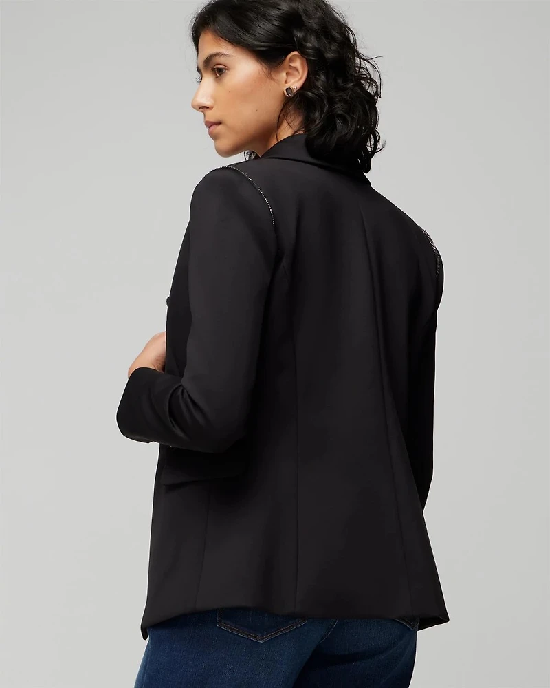 WHBM® Petite Embellished Studio Blazer