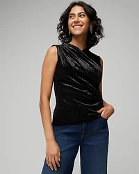 Crushed Velvet Shell