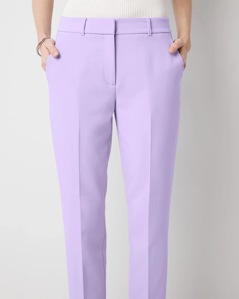WHBM® Elle Slim Ankle Luxe Double Weave Pants