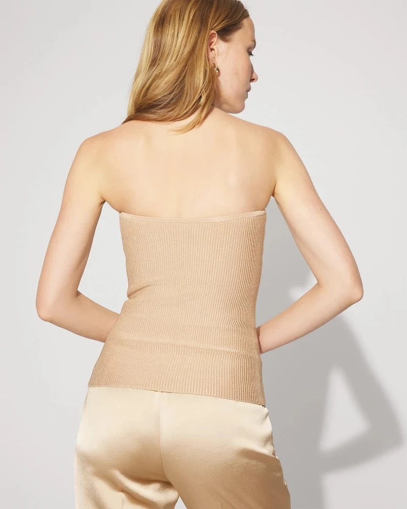 WHBM FORME™ Sculpt Stretch Sweater Tube Top