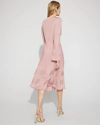 Button-Down Sweater Dress