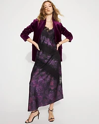 Lace + Satin Slip Dress