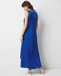 Satin Tank Maxi Dress