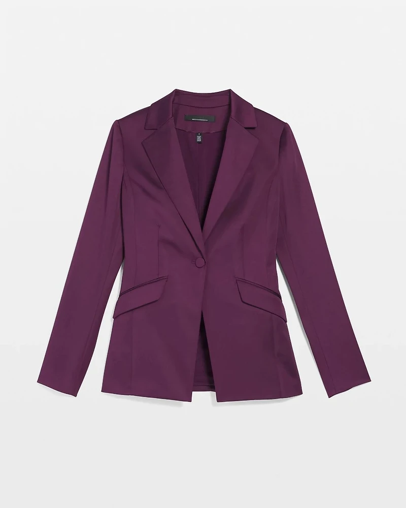 WHBM® One-Button Blazer in Satin