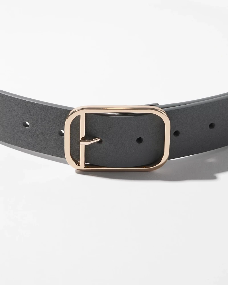 Leather Denim Belt