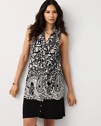 Petite Tie-Waist Shirt Dress