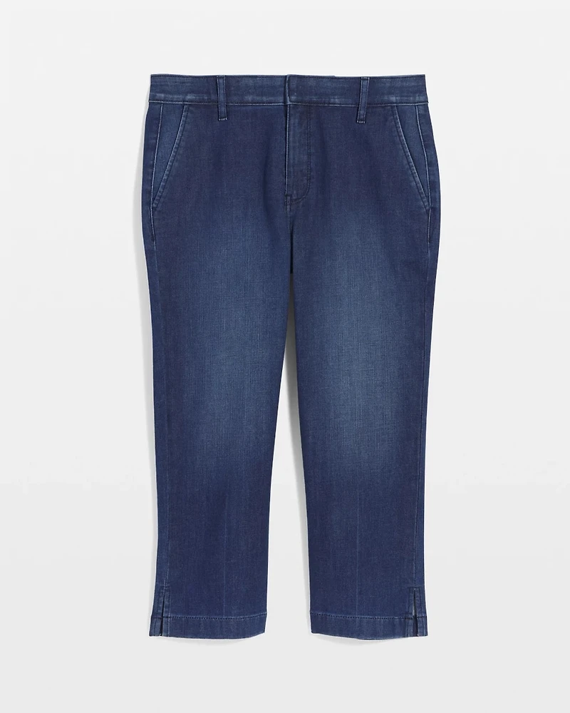 High-Rise Capri Jean