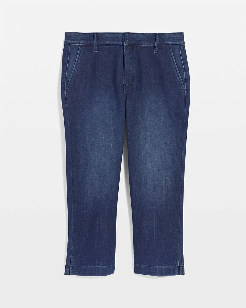 High-Rise Capri Jean