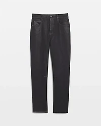 Clear Coated Extra High Rise Barrel Jean