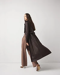 Coated Trench Coat