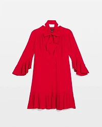 Petite Twill Mini Dress