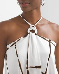 Ring Detail Halter Top