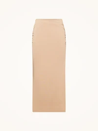 Crepe Jersey Skirt