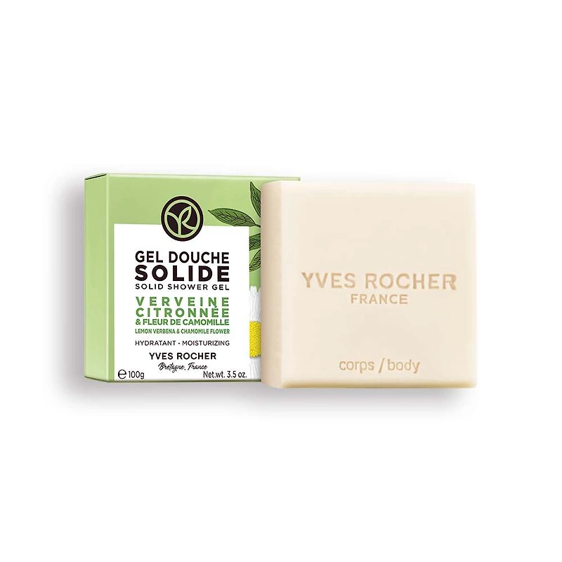 Moisturizing Solid Shower Gel Lemon Verbena & Chamomile Flower