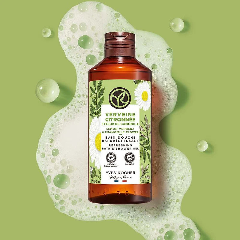 Bath & Shower Gel Lemon Verbena & Chamomile Flower