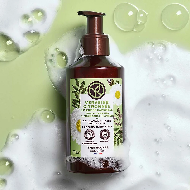 Foaming Hand Soap Lemon Verbena & Chamomile Flower