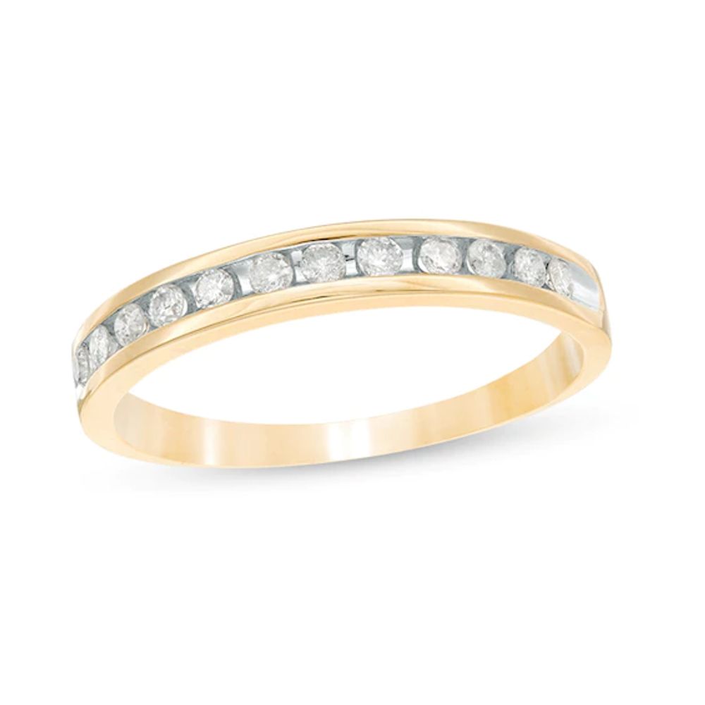 Previously Owned - 1/4 CT. T.w. Diamond Anniversary Band in 10K Gold