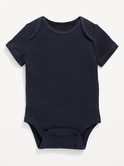Unisex Rib-Knit Bodysuit for Baby