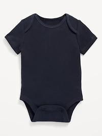 Unisex Rib-Knit Bodysuit for Baby