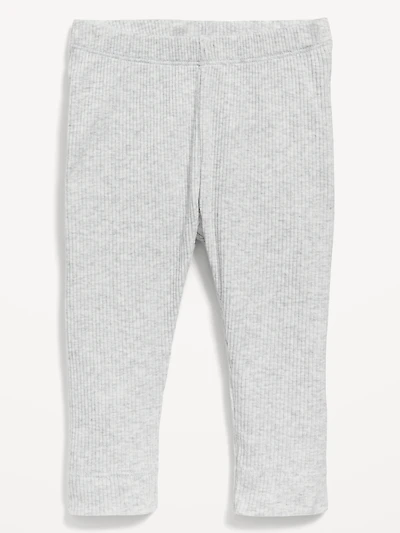 Unisex Rib-Knit Leggings for Baby