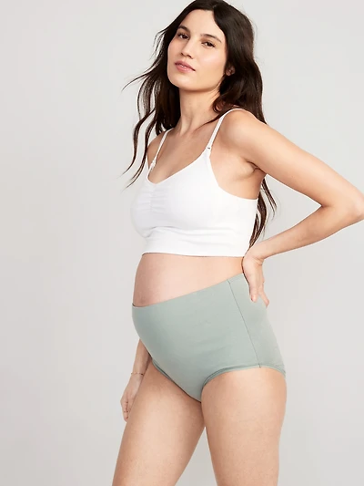 Haut de maternité et d’allaitement avec soutien-gorge intégré