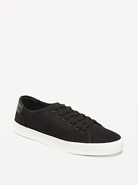 Canvas Lace-Up Sneakers