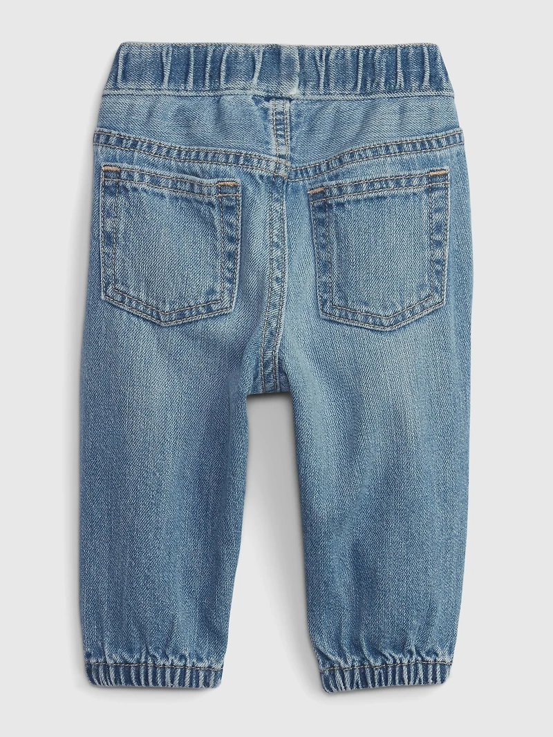 Baby Pull-On Bubble Jeans
