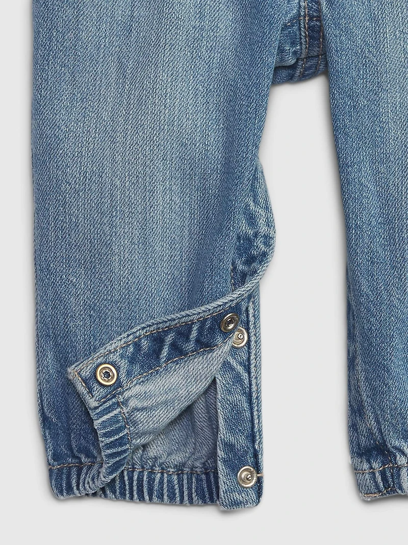 Baby Pull-On Bubble Jeans