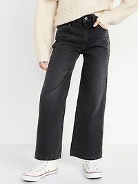 High-Waisted Baggy Wide-Leg Jeans for Girls