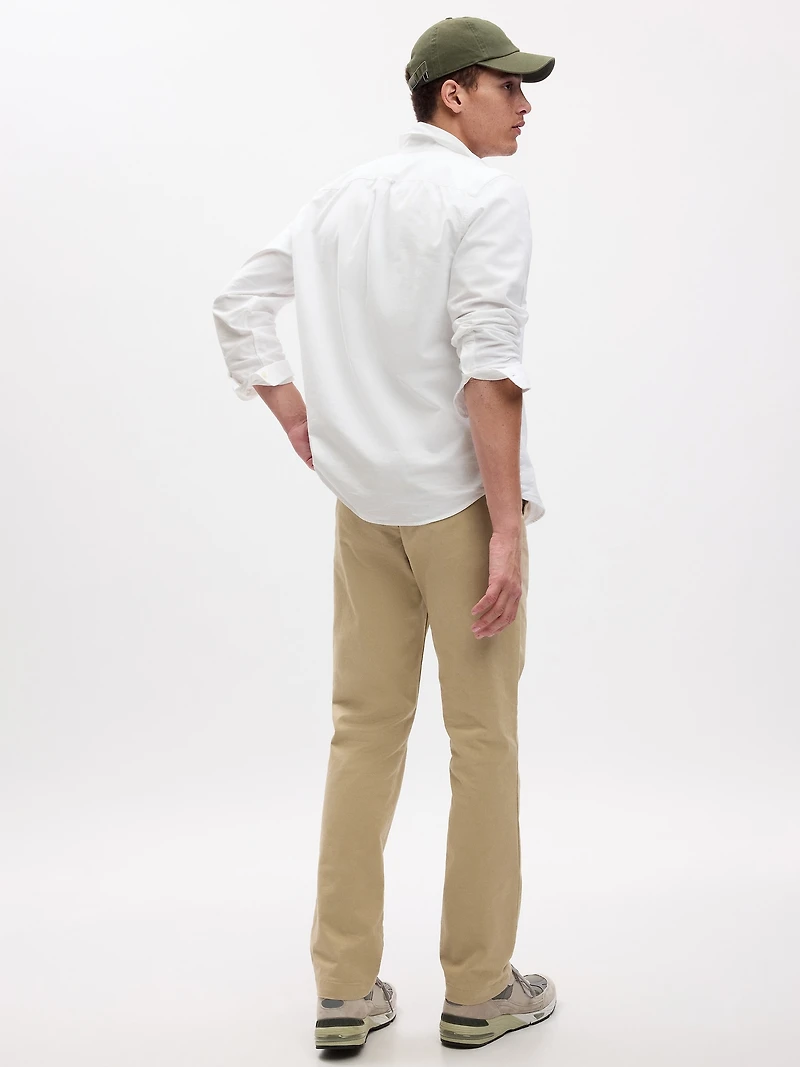 Modern Straight Khakis