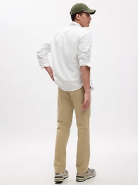 Modern Straight Khakis
