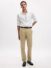 Modern Straight Khakis